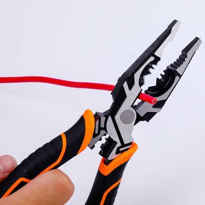 Heavy Duty Gripping Industrial Circlip Pliers 200mm Insulated Combination Plier