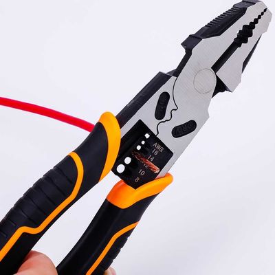 Heavy Duty 391g Multifunction Pliers 9inch Wire Stripping And Twisting Tool