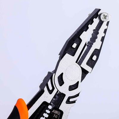 ANSI 9" Combination Pliers Ergonomic Handles Wire Crimping Tool