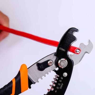 184g 185mm Cable Insulation Stripping Tools 16mm2 Wire Stripping And Crimping Tool