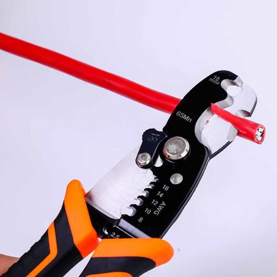 184g 185mm Cable Insulation Stripping Tools 16mm2 Wire Stripping And Crimping Tool