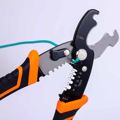 184g 185mm Cable Insulation Stripping Tools 16mm2 Wire Stripping And Crimping Tool