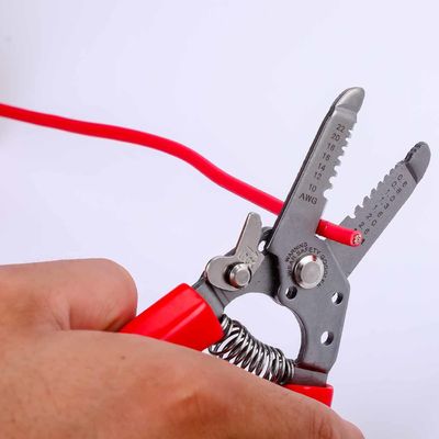155mm Stainless Steel  MultiPurpose Wire Strippers Cable Sheath Stripping Tool