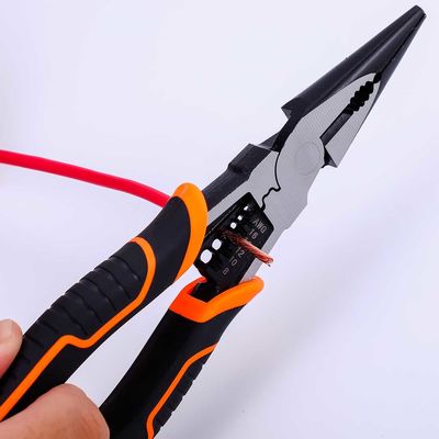 220mm Multi Function Extra Long Pliers Pliers Long Nose Insulated 60CrV
