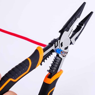 9In Multi Function Very Long Nose Pliers Long Nose Hose Pliers HRC62