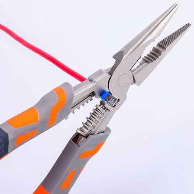 232mm Burnished Long Skinny Pliers Long Handle Pliers High Leverage