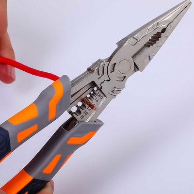 234mm Fishing Long Nose Pliers Long Nose Tool DIN ANSI