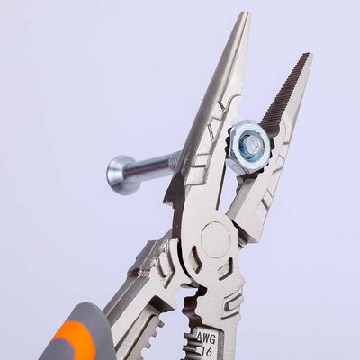 234mm Fishing Long Nose Pliers Long Nose Tool DIN ANSI