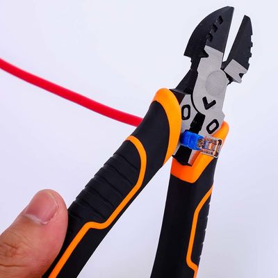60CrV C1055 Side Cutting Pliers Burnished Insulated Side Cutters