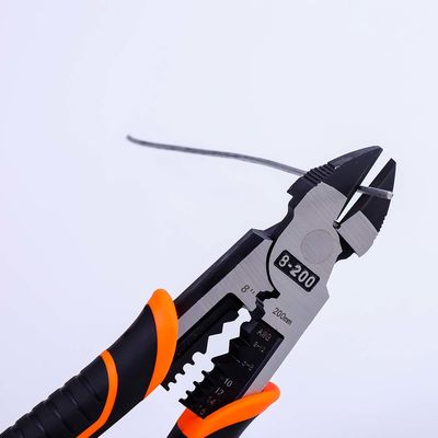 HRC62 8 Inch High Leverage Wire Side Cutters Side Cutters Electrical
