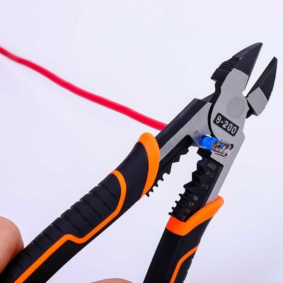 HRC62 8 Inch High Leverage Wire Side Cutters Side Cutters Electrical