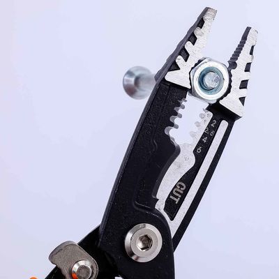 Precise Positioning HRC62 Multifunction Pliers Stripping Gripping Universal Wire Strippers