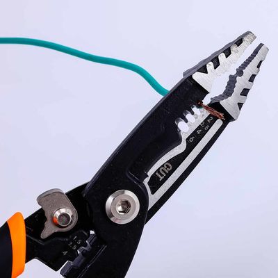 Precise Positioning HRC62 Multifunction Pliers Stripping Gripping Universal Wire Strippers