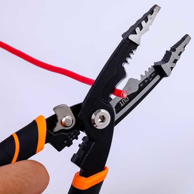 Precise Positioning HRC62 Multifunction Pliers Stripping Gripping Universal Wire Strippers