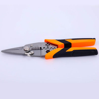 4Cr13 Cutting Stainless Steel Combination Shears Wire Stripper And Crimper