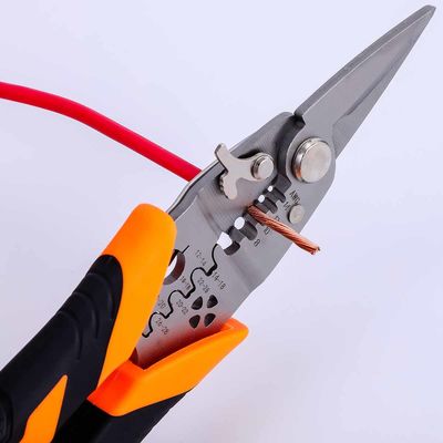 4Cr13 Cutting Stainless Steel Combination Shears Wire Stripper And Crimper