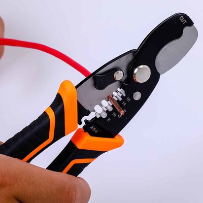 185mm Electrical Cable Stripping Tool 5 In 1 Fiber Optic Cable Cutter