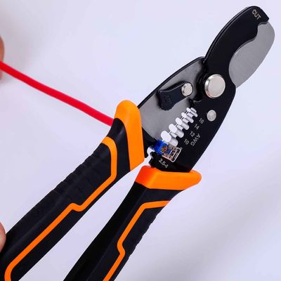 185mm Electrical Cable Stripping Tool 5 In 1 Fiber Optic Cable Cutter