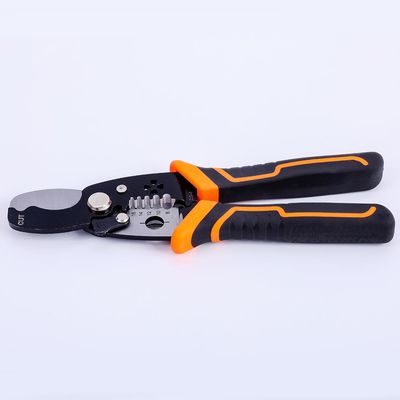 185mm Cable Quick Wire Strippers 7 In 1 Multifunction Cable Wire Cutting Pliers Stripping Winding Splitting Shear Hand Tools