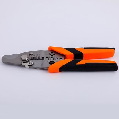 185mm 160g Wire Strippers Multi Purpose Scrap Cable Stripping Wire Cutting Crimping Winding, Splitting Hand Tools 4Cr13