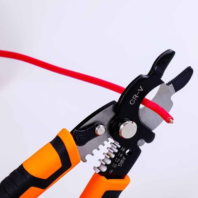 HRC52 Cable Wire Strippers 65Mn Cable Wire Stripping Tool With Safety Locker