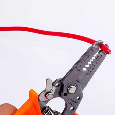 HRC52 160mm Wire Strippers Sanding Surface Treatment Round Cable Stripping Tool
