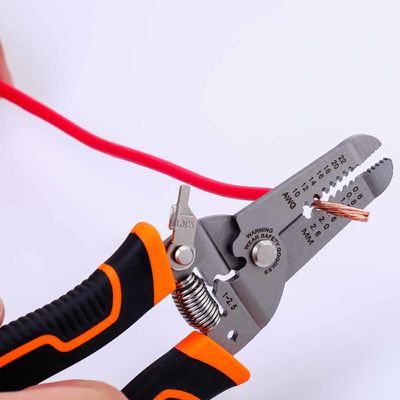 17.5cm Wire Strippers HRC52 Small Wire Stripping Tool Industrial Grade