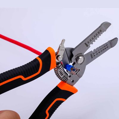 17.5cm Wire Strippers HRC52 Small Wire Stripping Tool Industrial Grade