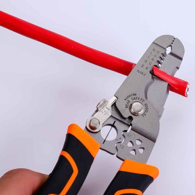0.5mm ~ 2.6mm Round Cable Stripper 118.1g Wire Insulation Stripping Tool