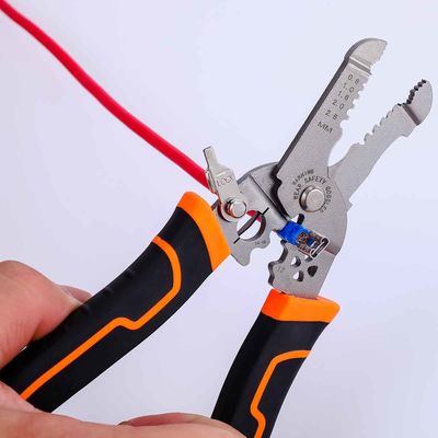 0.5mm ~ 2.6mm Round Cable Stripper 118.1g Wire Insulation Stripping Tool