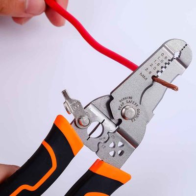 0.5mm ~ 2.6mm Round Cable Stripper 118.1g Wire Insulation Stripping Tool