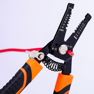 High-Performance Wire Strippers with Safety Locker professional wire Stripper for Soft Grip