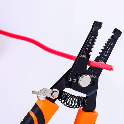 High-Performance Wire Strippers with Safety Locker professional wire Stripper for Soft Grip