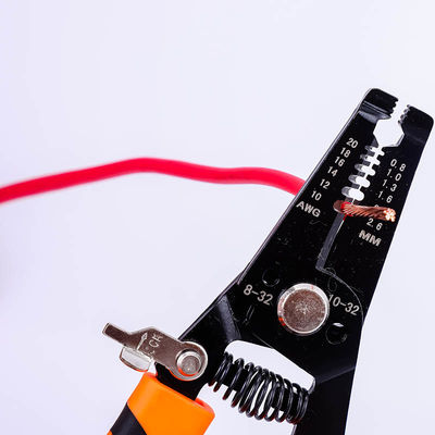 High-Performance Wire Strippers with Safety Locker professional wire Stripper for Soft Grip