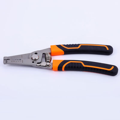 Wire Strippers with Safety Locker and Soft Handle for Easy Cutting and Gripping