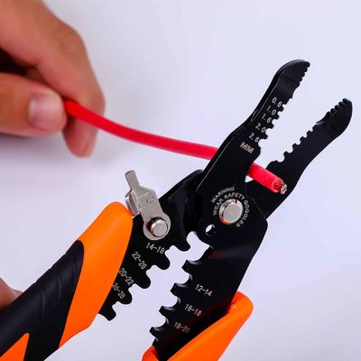 Integrated 145g HRC52 Electrical Stripping Tool Wire Cutter And Stripping Tool