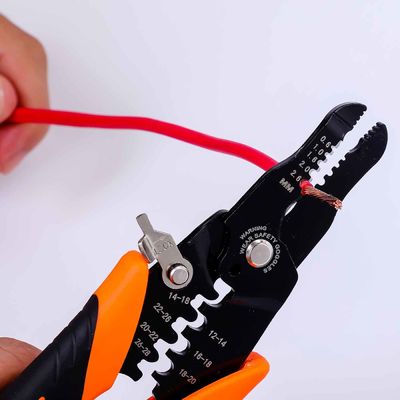 Integrated 145g HRC52 Electrical Stripping Tool Wire Cutter And Stripping Tool