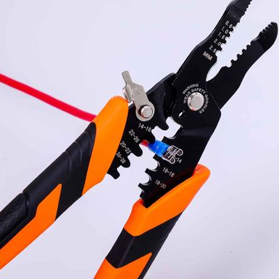 Integrated 145g HRC52 Electrical Stripping Tool Wire Cutter And Stripping Tool