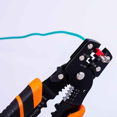185mm Wire Strippers Wire Cutter Tip Wire Grip Twist with Safety Locker for Easy Cutting
