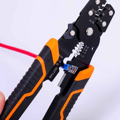 185mm Wire Strippers Wire Cutter Tip Wire Grip Twist with Safety Locker for Easy Cutting