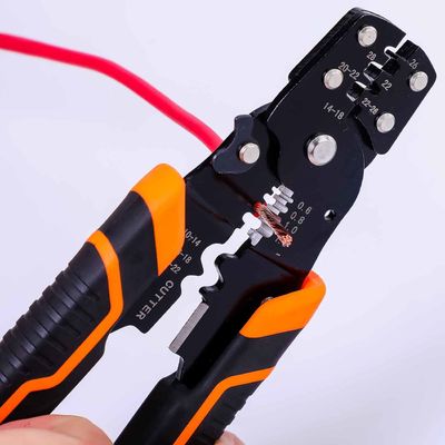 185mm Wire Strippers Wire Cutter Tip Wire Grip Twist with Safety Locker for Easy Cutting