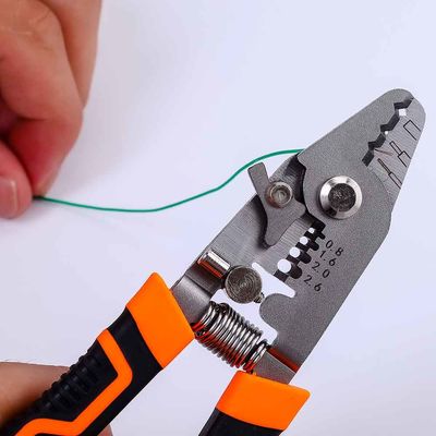 DIN ANSI Fibre Optic Stripper Fiber Thermal Stripper With Safety Locker