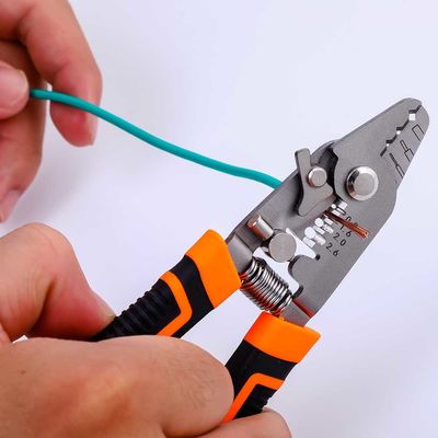 DIN ANSI Fibre Optic Stripper Fiber Thermal Stripper With Safety Locker