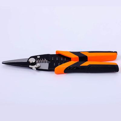 219mm Precision Cutting Combination Shears Opening Locking Spring Loaded Wire Cutters