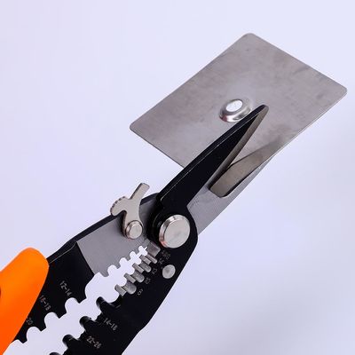 219mm Precision Cutting Combination Shears Opening Locking Spring Loaded Wire Cutters