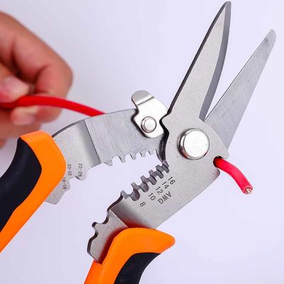 266g Long Cuttings Combination Shears Multifunctional Stainless Steel Wire Cutter