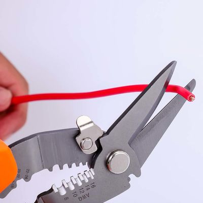 266g Long Cuttings Combination Shears Multifunctional Stainless Steel Wire Cutter