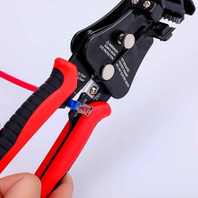 Automatic Wire Stripper 3 IN 1 Stripper/Cutter/Crimping Self Adjusting Wire Stripper 7 Inch Wire Stripper for 8-18 AWG