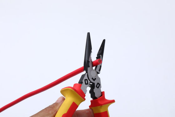C1055 60CrV Thin Long Nose Pliers 7in1 High Leverage Combination Pliers