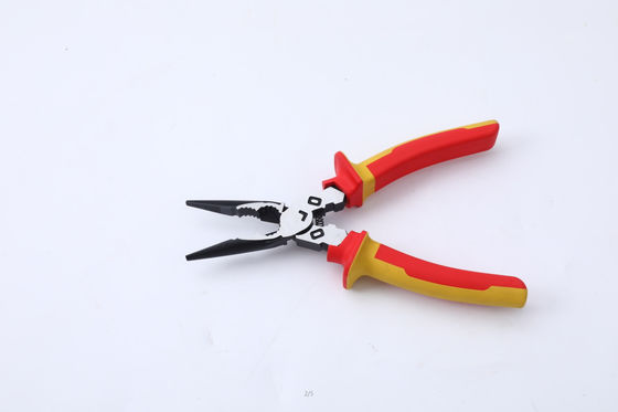 C1055 60CrV Thin Long Nose Pliers 7in1 High Leverage Combination Pliers